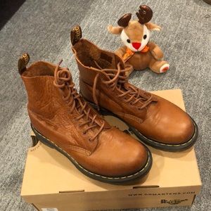 Dr. Martens brown Pascal boots